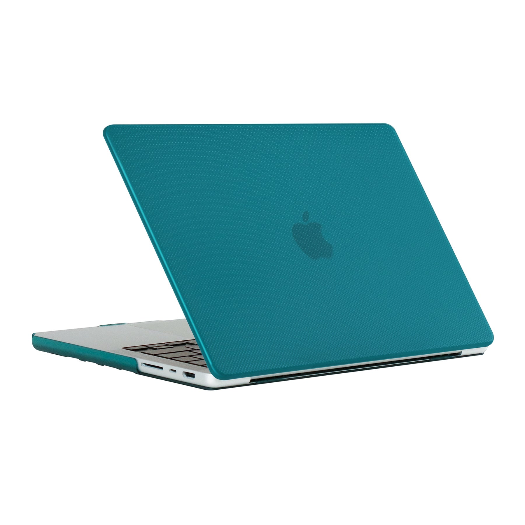 For MacBook Pro 14 inch (2021) A2442 Anti-Fingerprint Dot Texture Hard Laptop Cover Hardshell Case - Light Green For MacBook Pro 14 inch (2021) A2442 Anti-Fingerprint Dot Texture Hard Laptop Cover Hardshell Case - Light Green